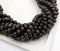 Tiger Ebony Wood Beads, 10mm, Round